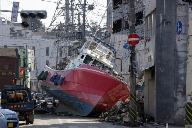 東日本大震災石巻市