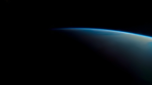 国際宇宙ステーションから見た地球