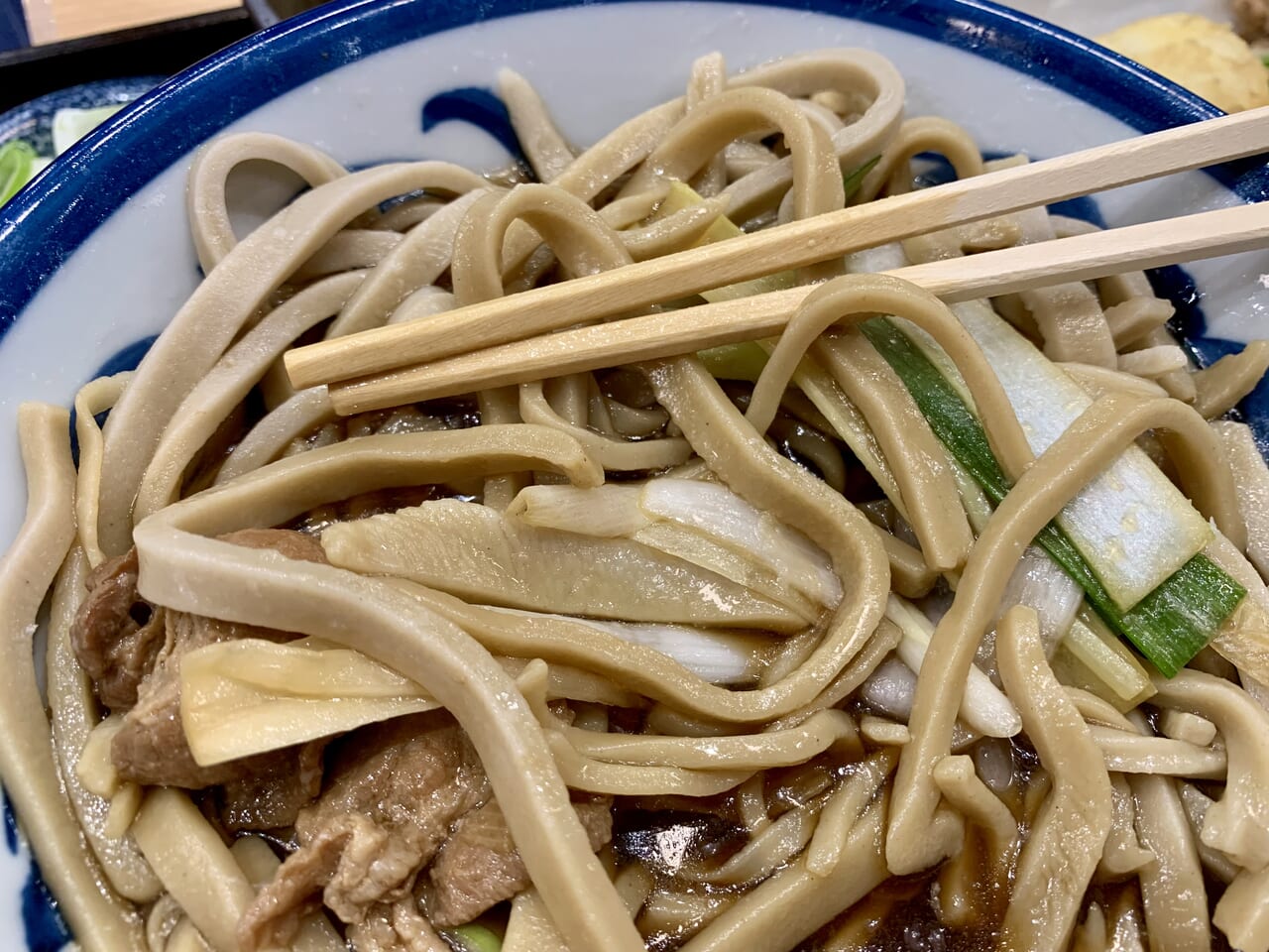 肉蕎麦（太麺）