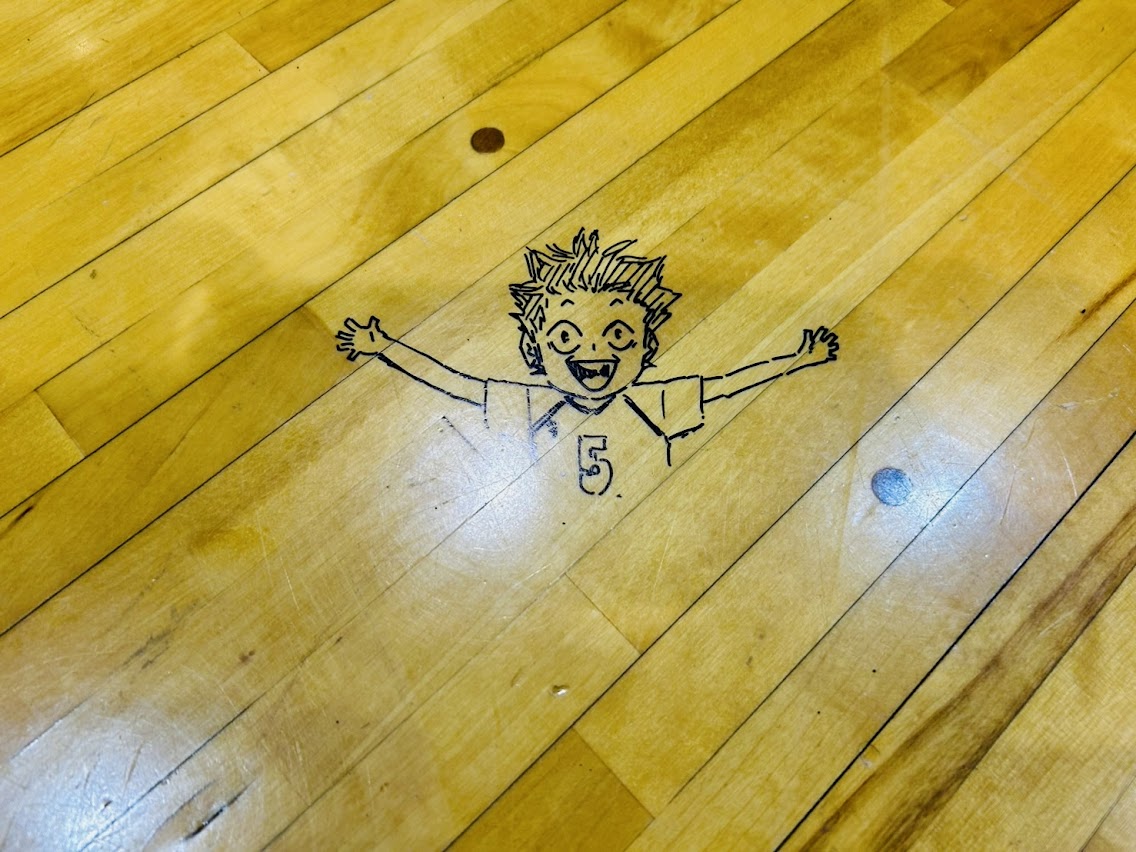 ハイキュー!!古舘先生の落書き