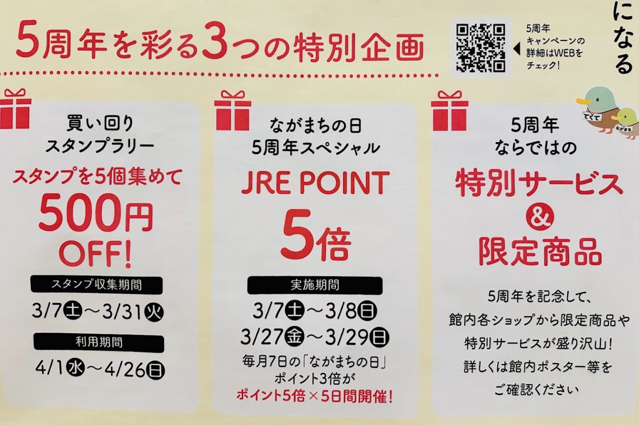 tekuteながまち5周年
