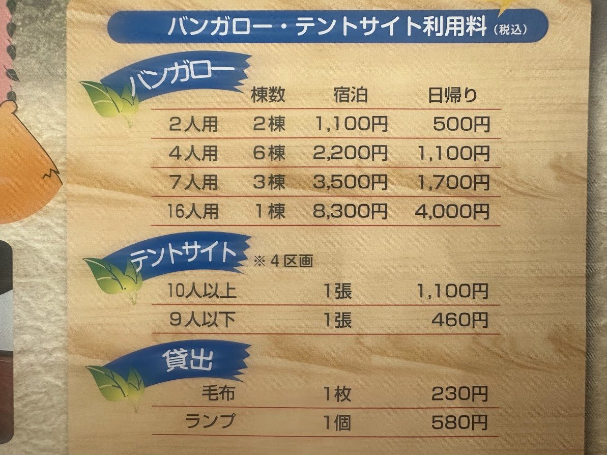 秋保二口キャンプ場