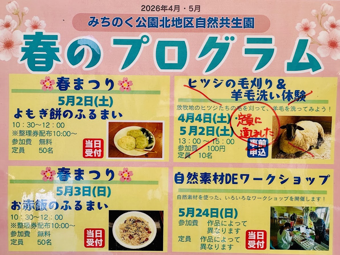 春のプログラム