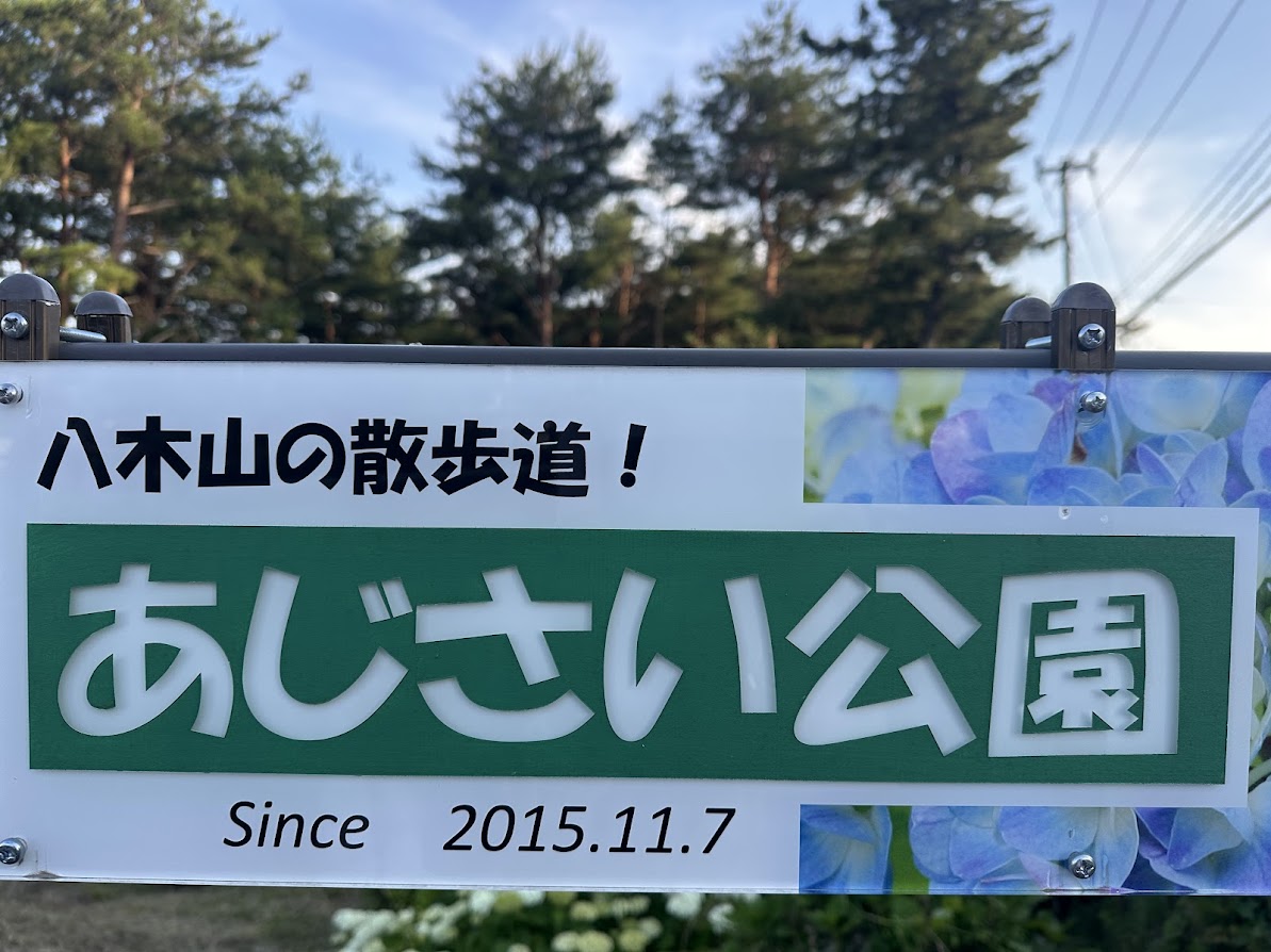 芦ノ口緑地(あじさい公園)