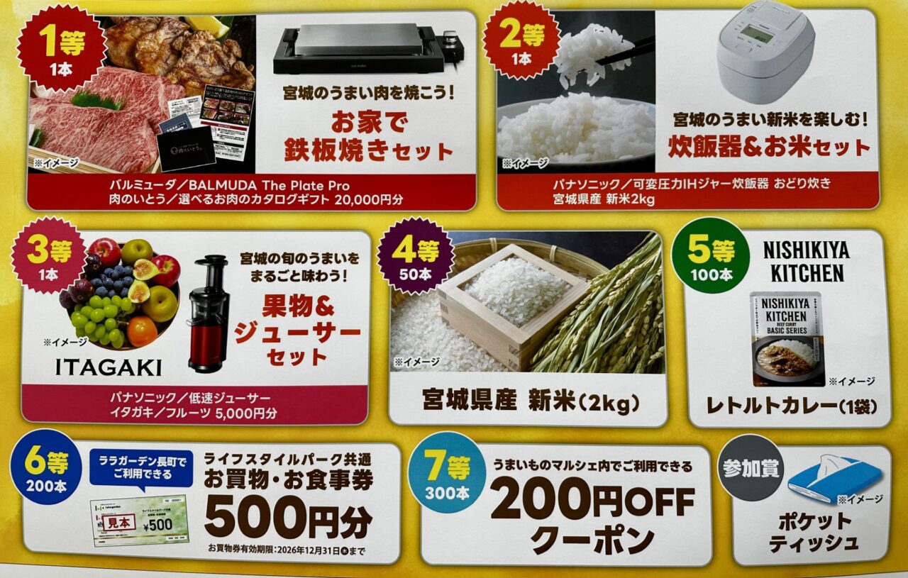 ララガーデン長町17周年